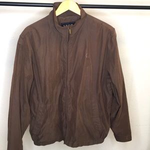 Izod golf jacket, windbreaker, interior pockets